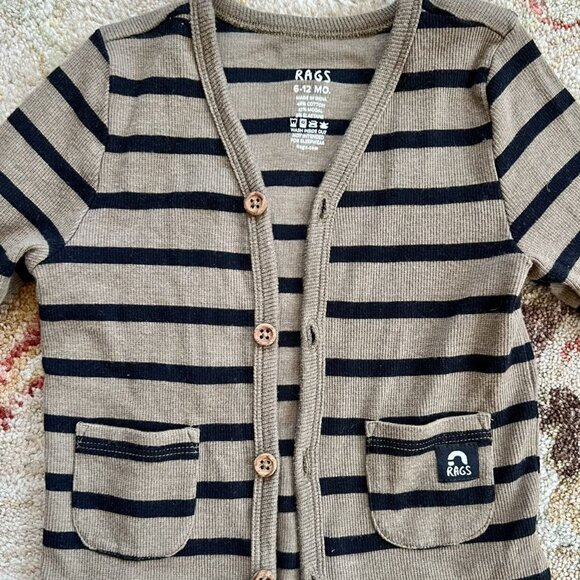 RAGS Essentials Cotton Cardigan - Picture 2 of 4